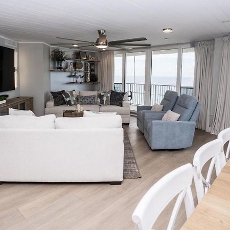 New Rental - 3Br 3Ba Corner Beachfront - 2024 Remodel - 3 Pools, Tiki Hut, Gym, Tennis Panama City Beach Esterno foto
