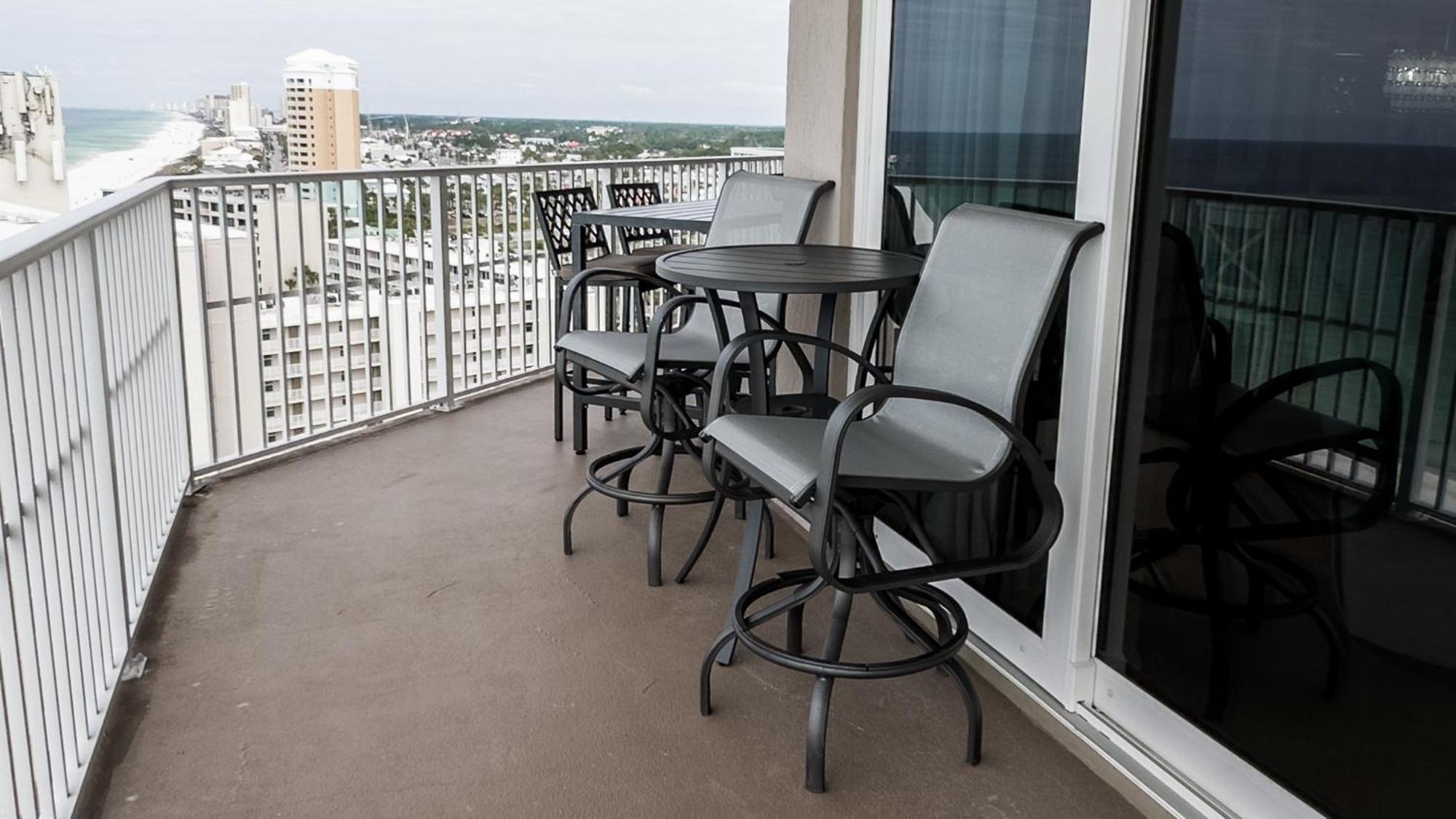 New Rental - 3Br 3Ba Corner Beachfront - 2024 Remodel - 3 Pools, Tiki Hut, Gym, Tennis Panama City Beach Esterno foto