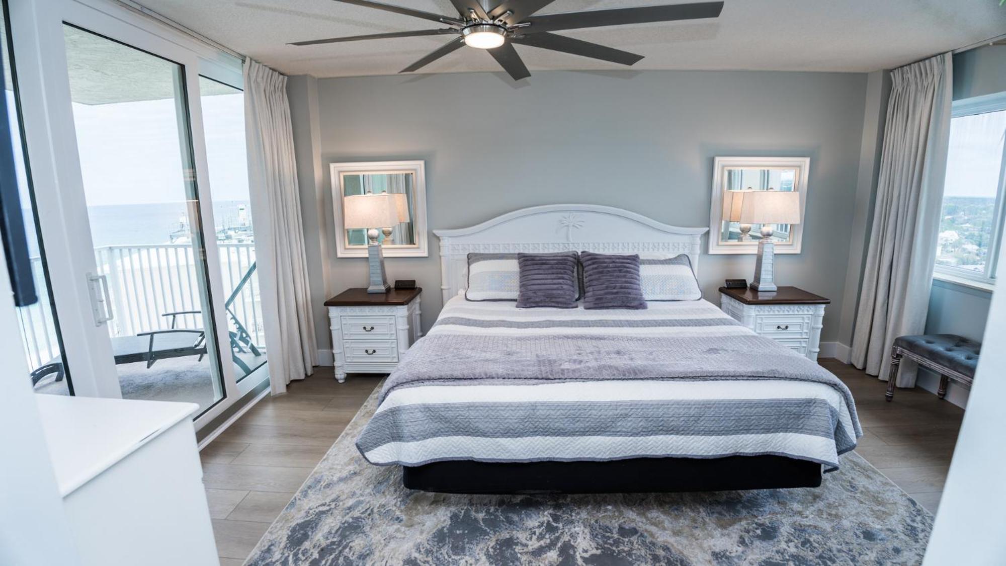 New Rental - 3Br 3Ba Corner Beachfront - 2024 Remodel - 3 Pools, Tiki Hut, Gym, Tennis Panama City Beach Esterno foto